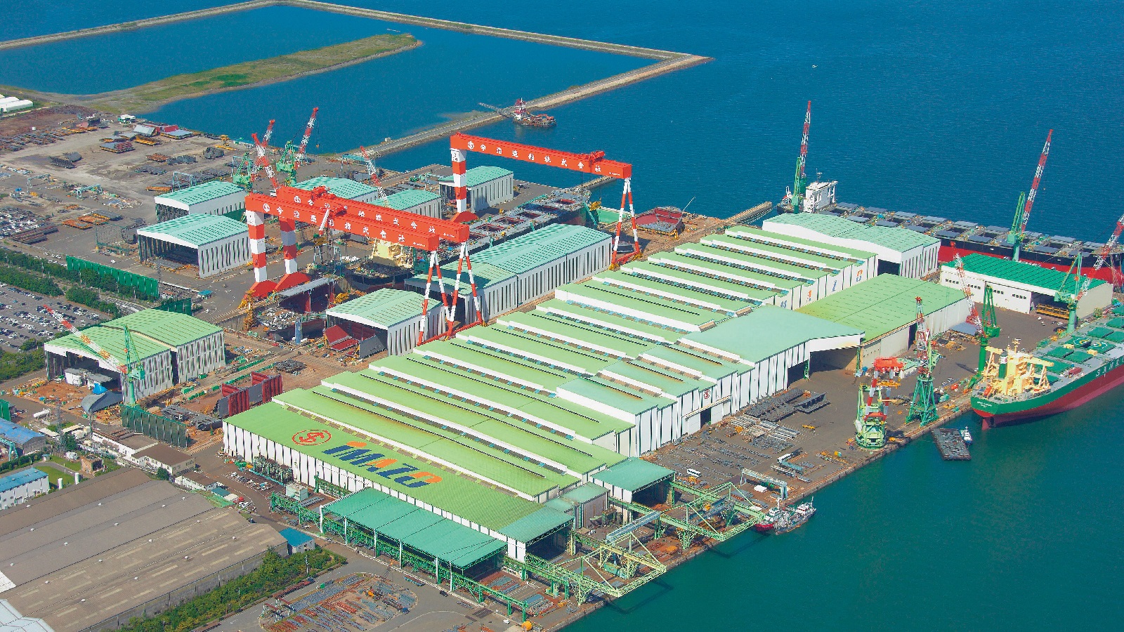 造船メーカー工場