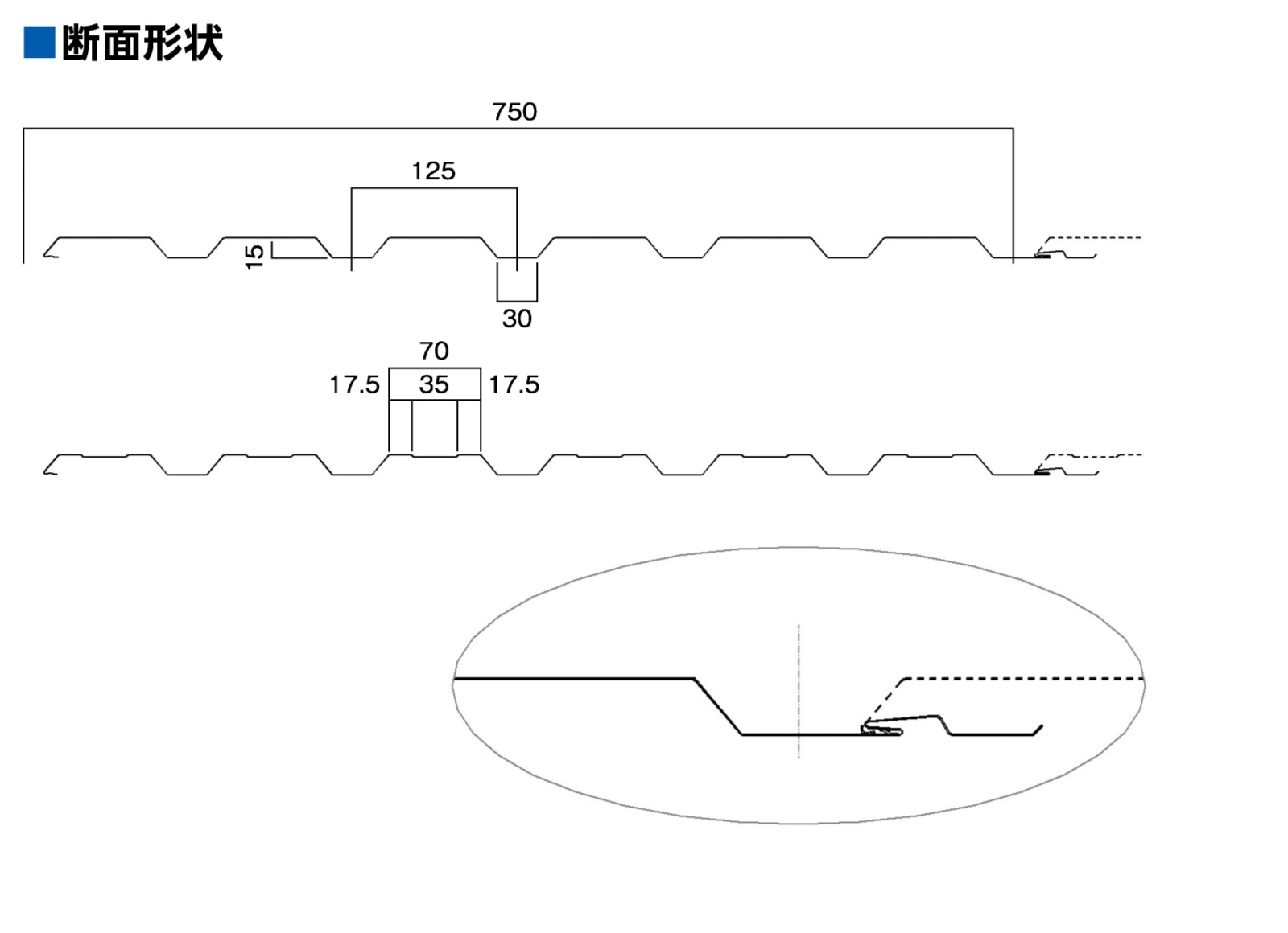 ユニサイディング７５０